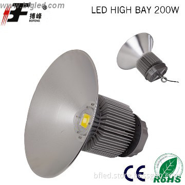 super heat radiation  GJ200w led high bay light 50000hrs long lifespan